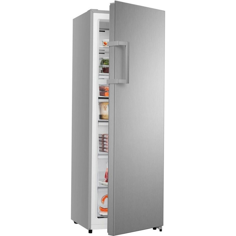 Hanseatic - Standgefrierschrank HGS17260CNFI - No-Frost, Schnellgefrieren, 240 Liter, 5 Schubladen, silber