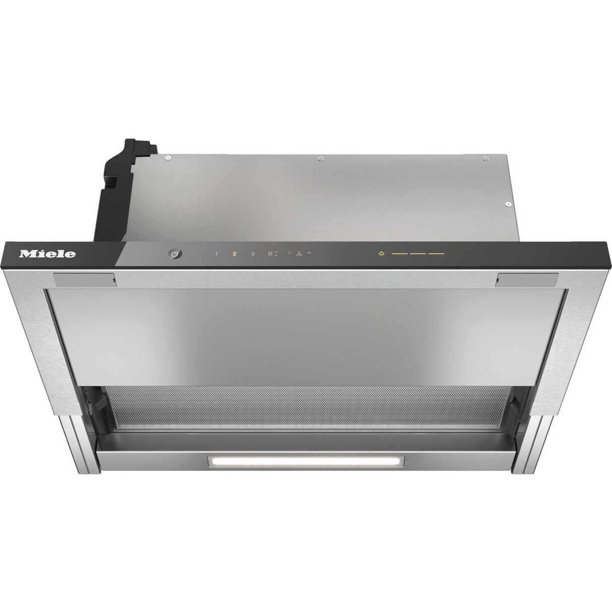 Miele - DAS 4631 Abzugshaube - 59,6 cm Breite, WLAN, Edelstahl/schwarz