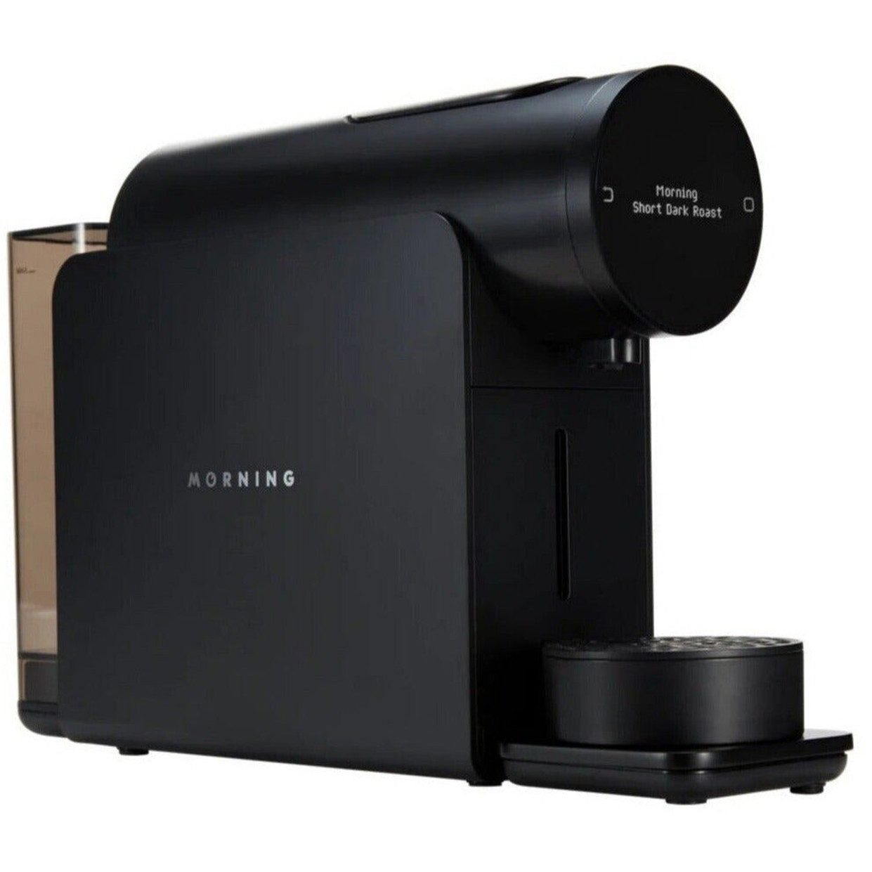Morning - Kapselmaschine - Schwarz, Aluminium, Nespresso, Kaffee, Espresso, Touch-Display, 1.300 Watt