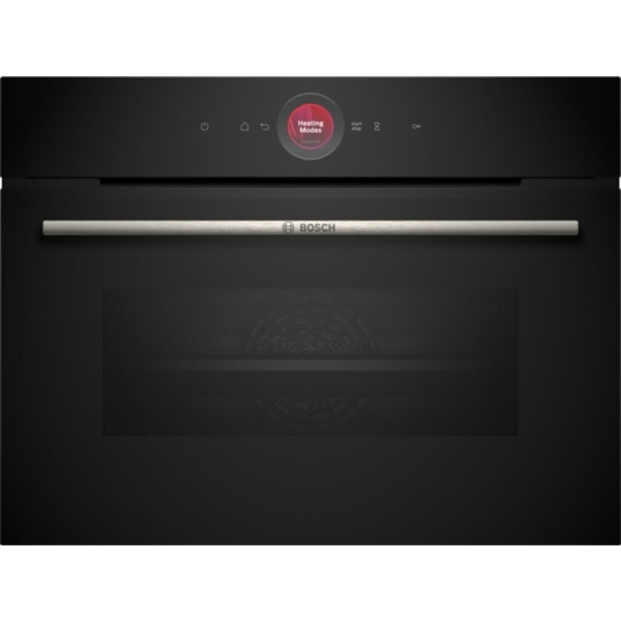 Bosch CBG7341B1 - Serie 8 Einbaubackofen 47L schwarz TFT AirFry HomeConnectuchtigkeitshybrid-Funktion DHS5300W Edelstahl Dunes DHS5300W/02 Edelstahldesign