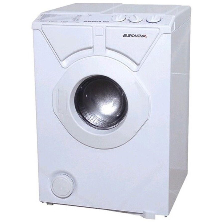 Euronova - Waschmaschine 1000 F - weiß, Startzeitvorwahl, 3 kg, 1400 U/Min, Schontrommel, Wasserschutzsystem