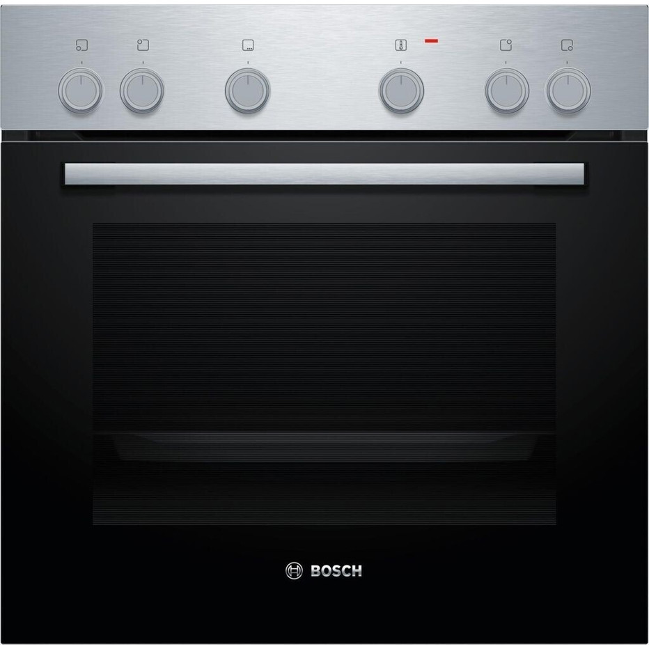 Bosch Elektroherd HND211AR62 - silber mit 66L Garraum und 3D Heißluft