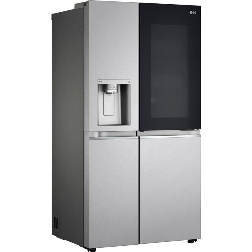 LG GSXV91BSAE Side-by-Side-Kühlschrank silber No-Frost 635 Liter WLAN Smart Diagnosis SmartThinQ