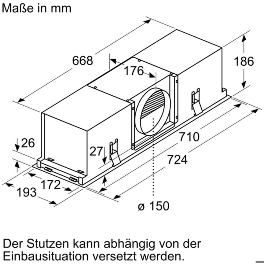Neff - Aktivkohlefilter - Z52JXC1W1 - Zubehör für Dunstabzugshauben