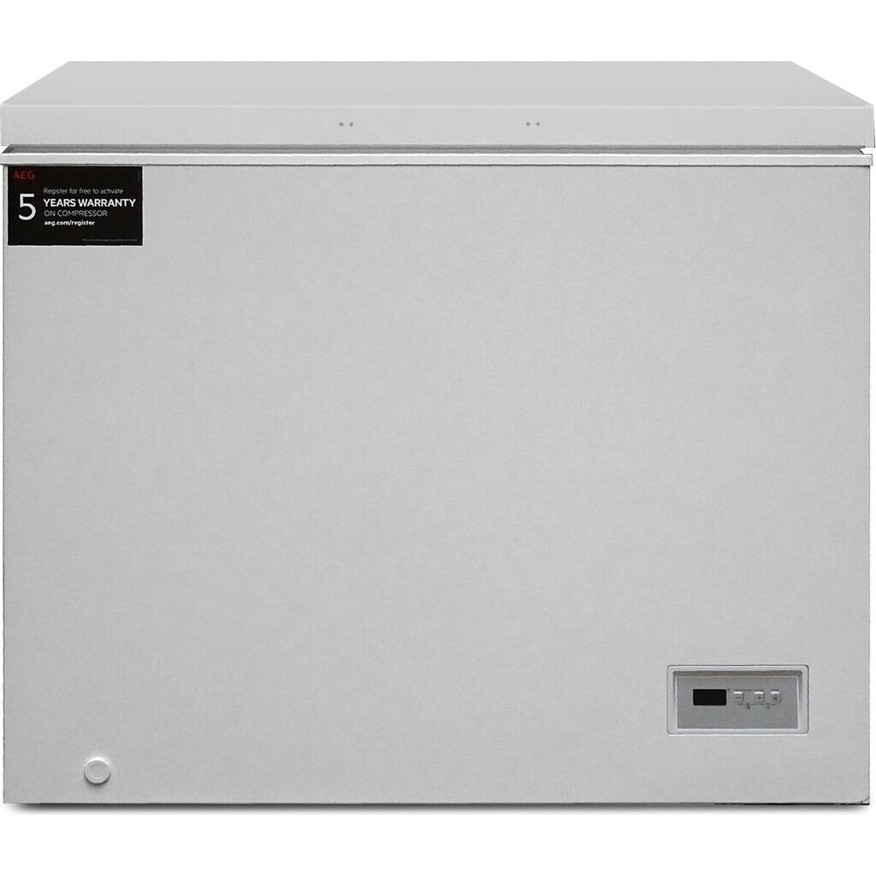 AEG - Gefriertruhe AHB526D1LW - 254 L - weiß - 39 dB(A) - 15 kg/24h - 32h Lagerzeit bei Störung