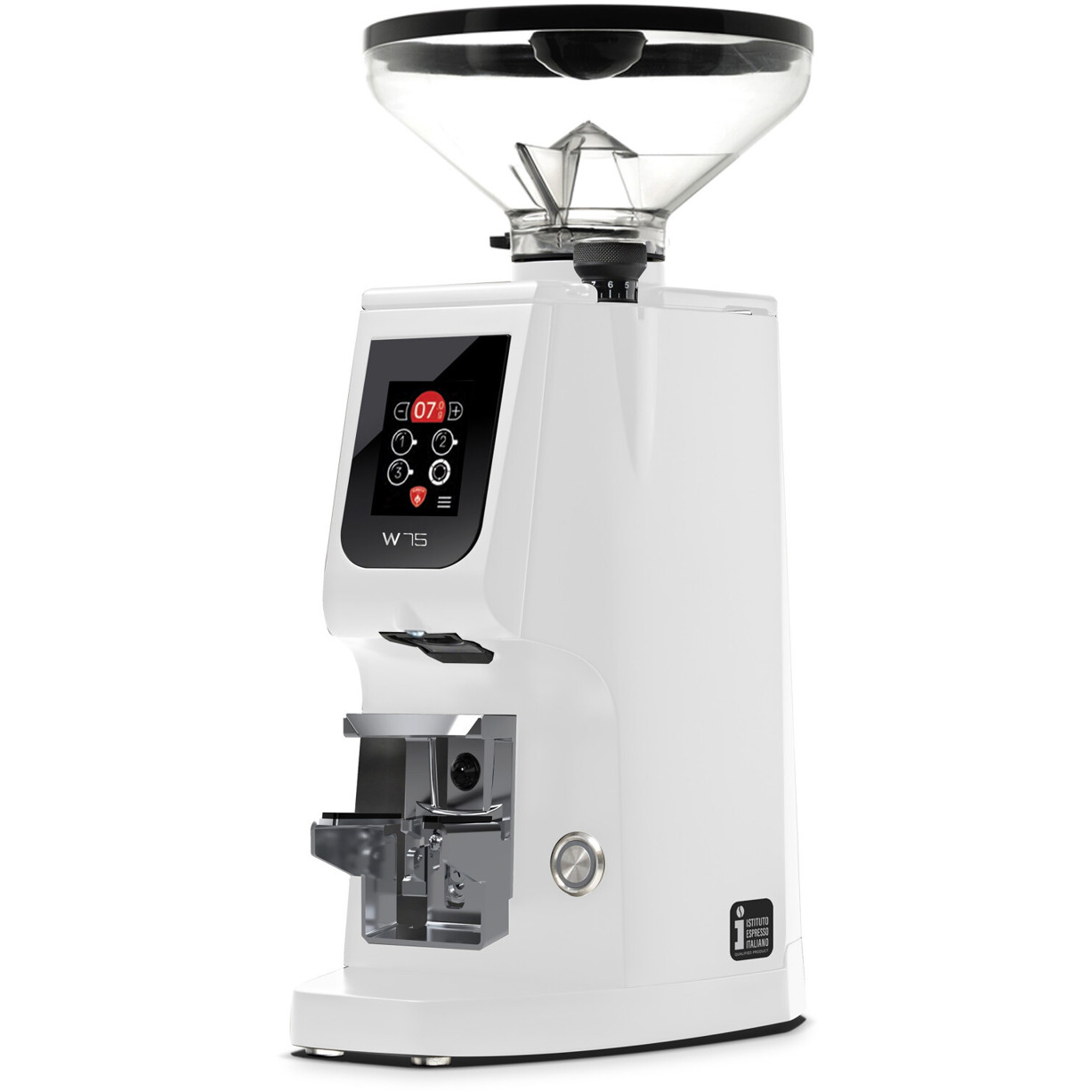 Eureka - Atom W75 Espressomühle - weiß - 1200g Bohnenbehälter