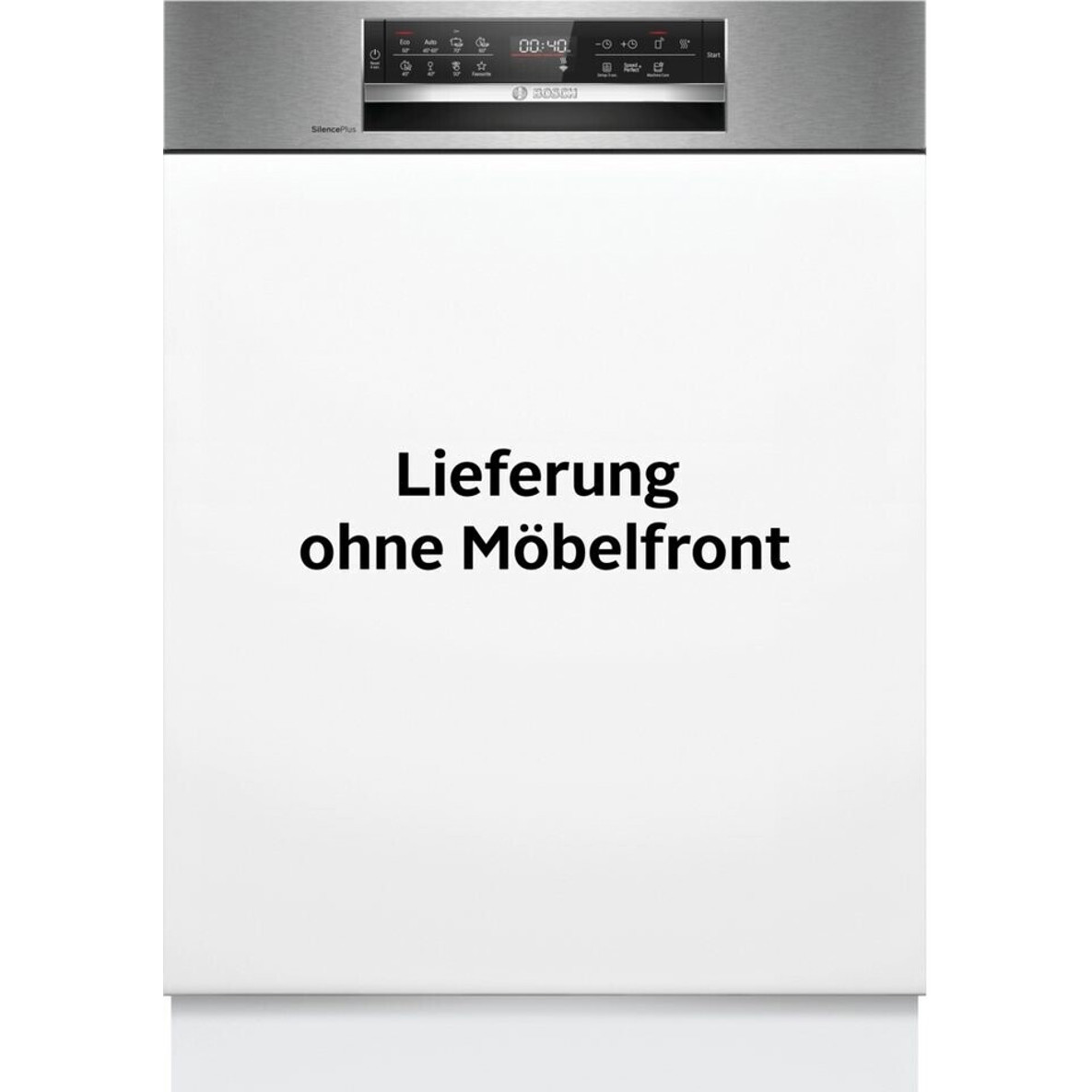 Bosch Serie 6 - SMI6ECS12E - Einbaugeschirrspüler mit WLAN, Besteckschublade, 14 Maßgedecke, 42 dB(A), Edelstahl-Optik