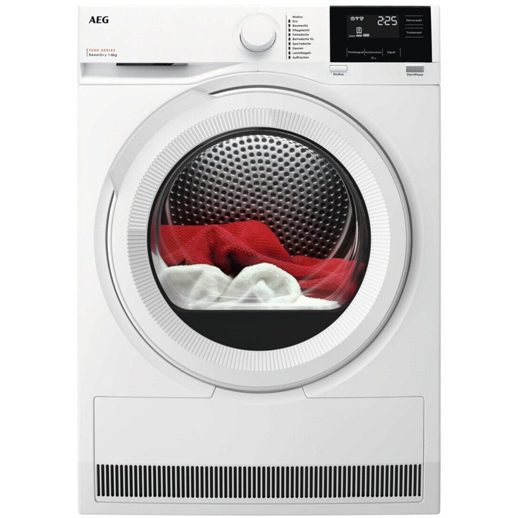 AEG - TR7T61588 - Wärmepumpentrockner - 8 kg - weiß