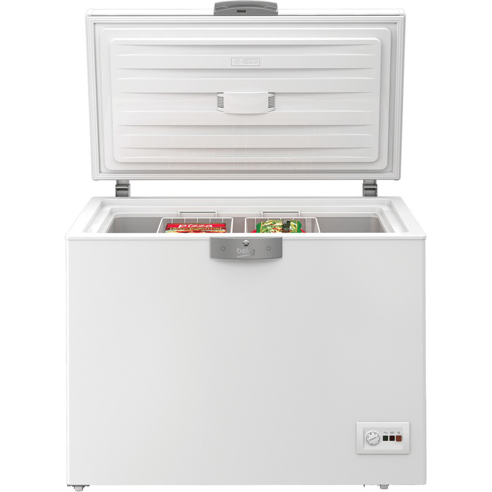 Beko - Gefriertruhe HSM23049 - 230 L - weiß - Schnellgefrieren