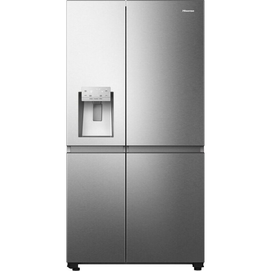 Hisense RS818N4TIC Side-by-Side-Kühlschrank silber (632 L, No-Frost)