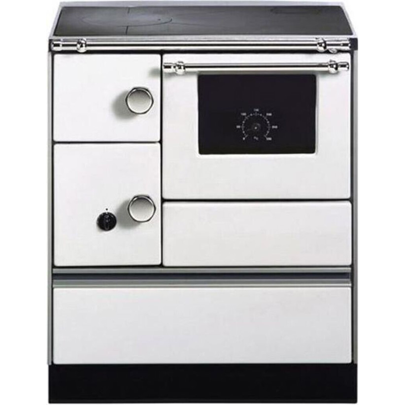 Wamsler - Kaminofen K 176 A/70 - Holzherd weiß, 70 cm Breite, 5 kW
