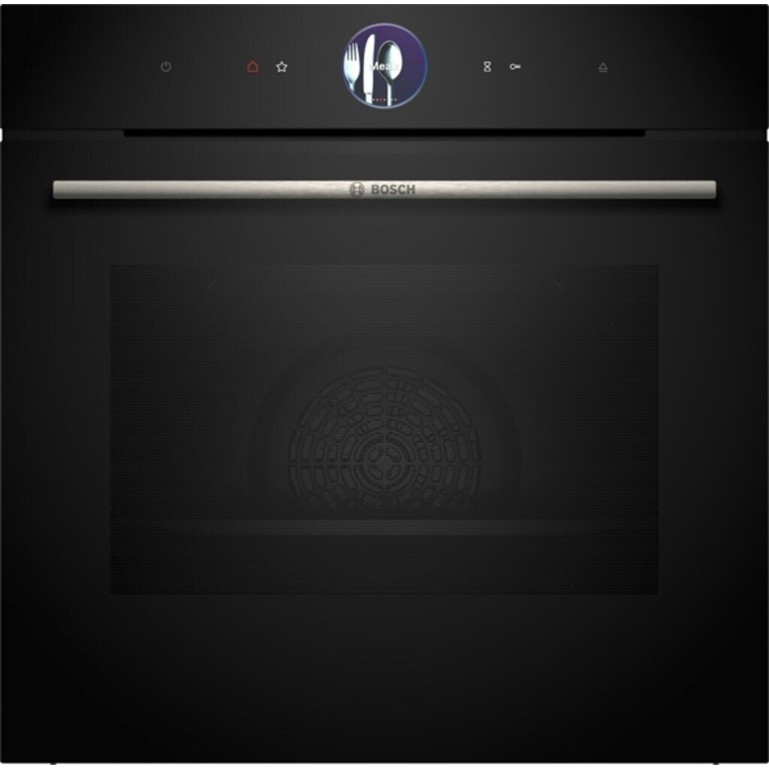 Bosch HBG7764B1 - Serie 8 Einbaubackofen mit Pyrolyse, TFT-Display, 71L, schwarz