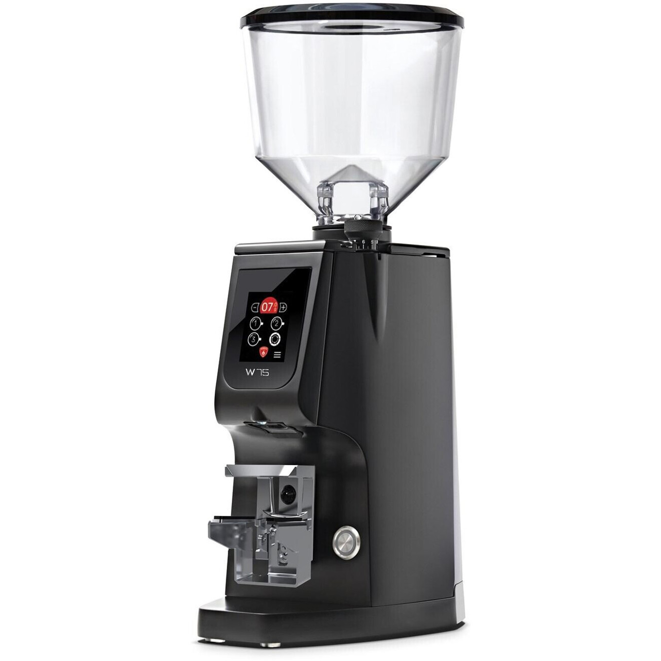 Eureka - Atom W75 Kaffeemühle - schwarz - 1.200 g Bohnenbehälter