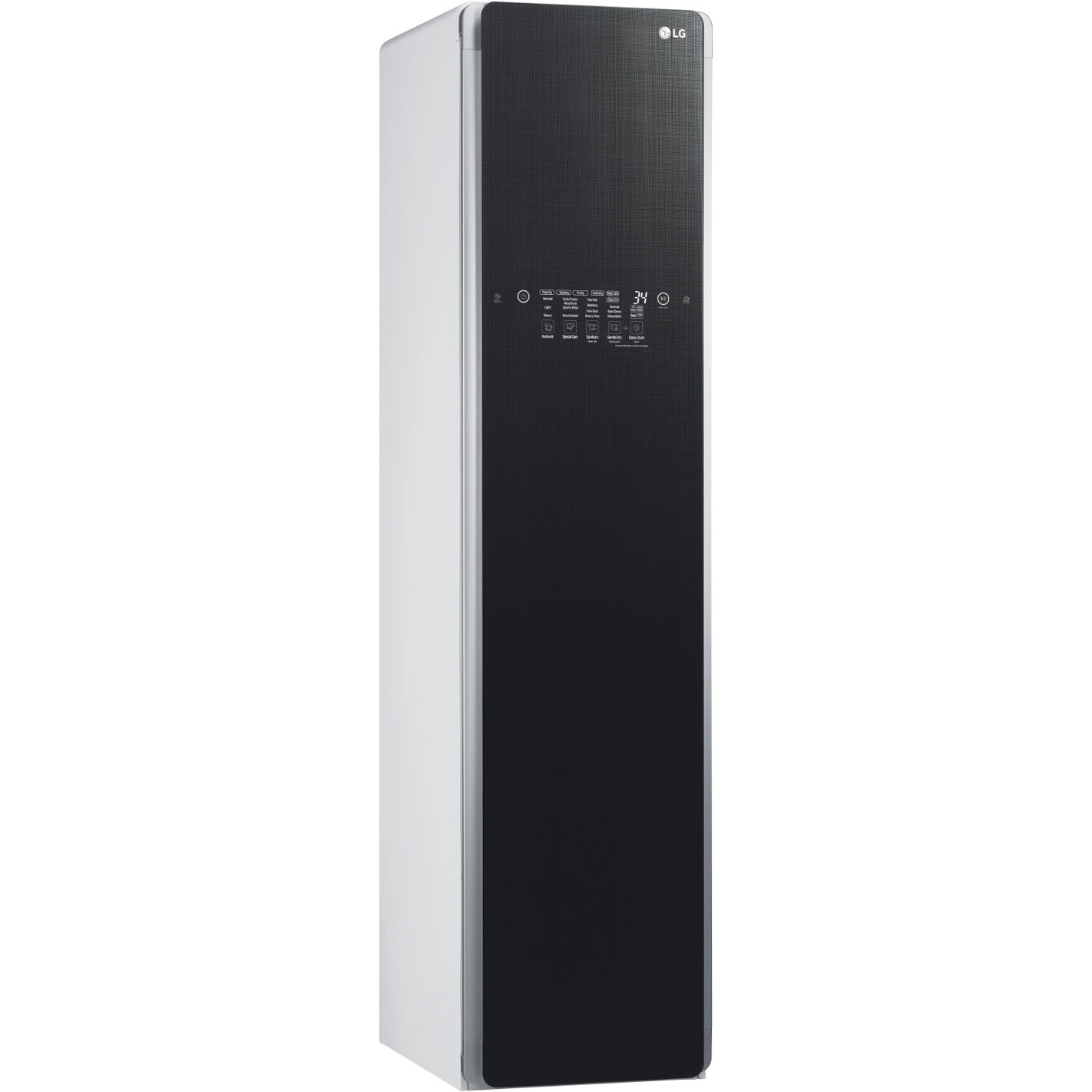 LG Styler S3BF - Dampfschrank mit Wärmepumpe, Smart ThinQ, 40 dB, schwarz
