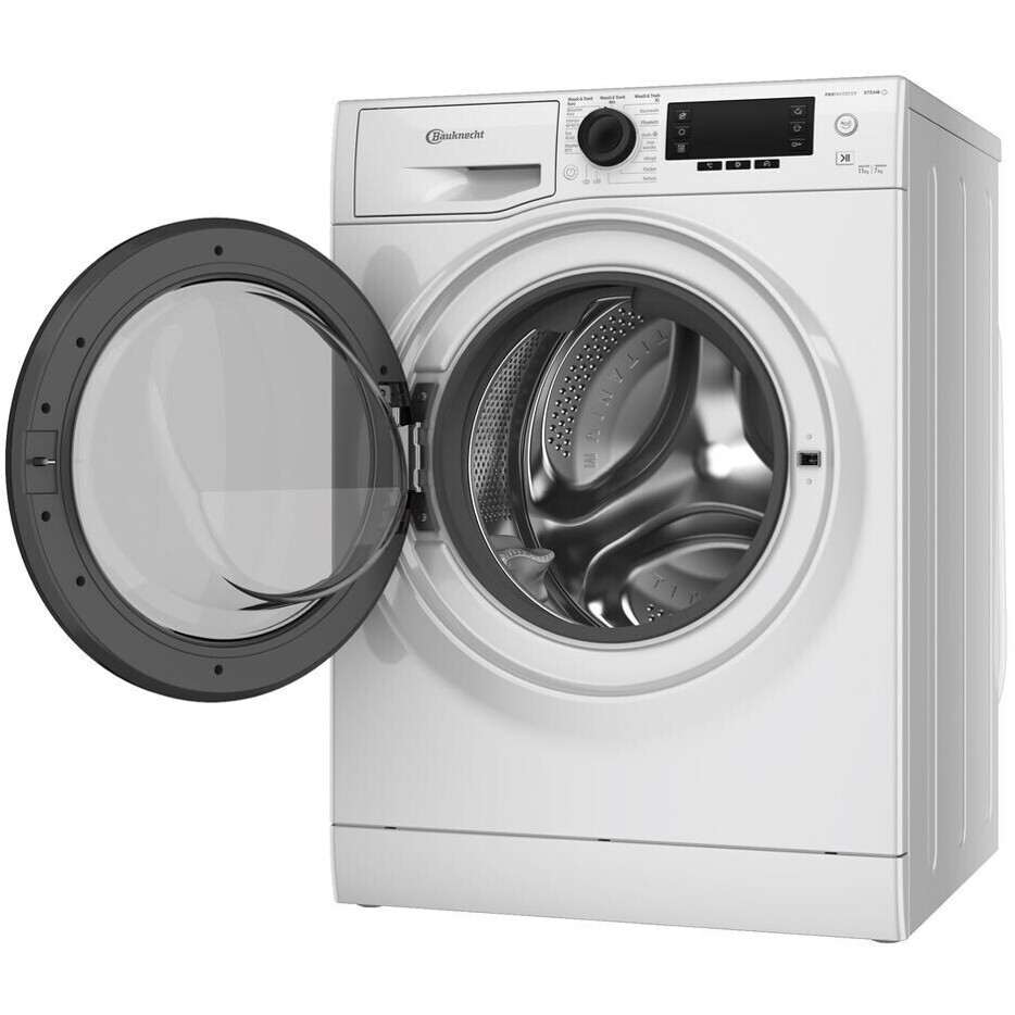 Bauknecht WATK Sense 117B 59 N Waschtrockner weiß 11 kg 7 kg 1.400 U/min Kindersicherung Dampf-Funktion Frontlader Inverter-Motor