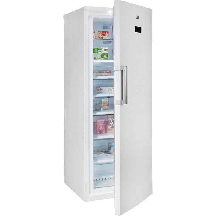 Beko - Standgefrierschrank - RFNE448E55W - No-Frost - 404 L - weiß