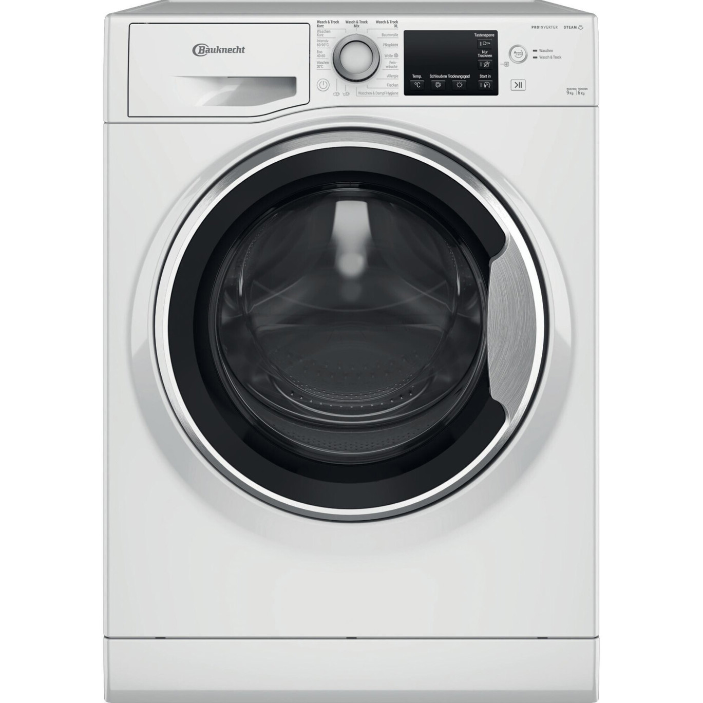 Bauknecht - WATK Sense 9614 C Waschtrockner - 9 kg Waschen, 6 kg Trocknen, weiß