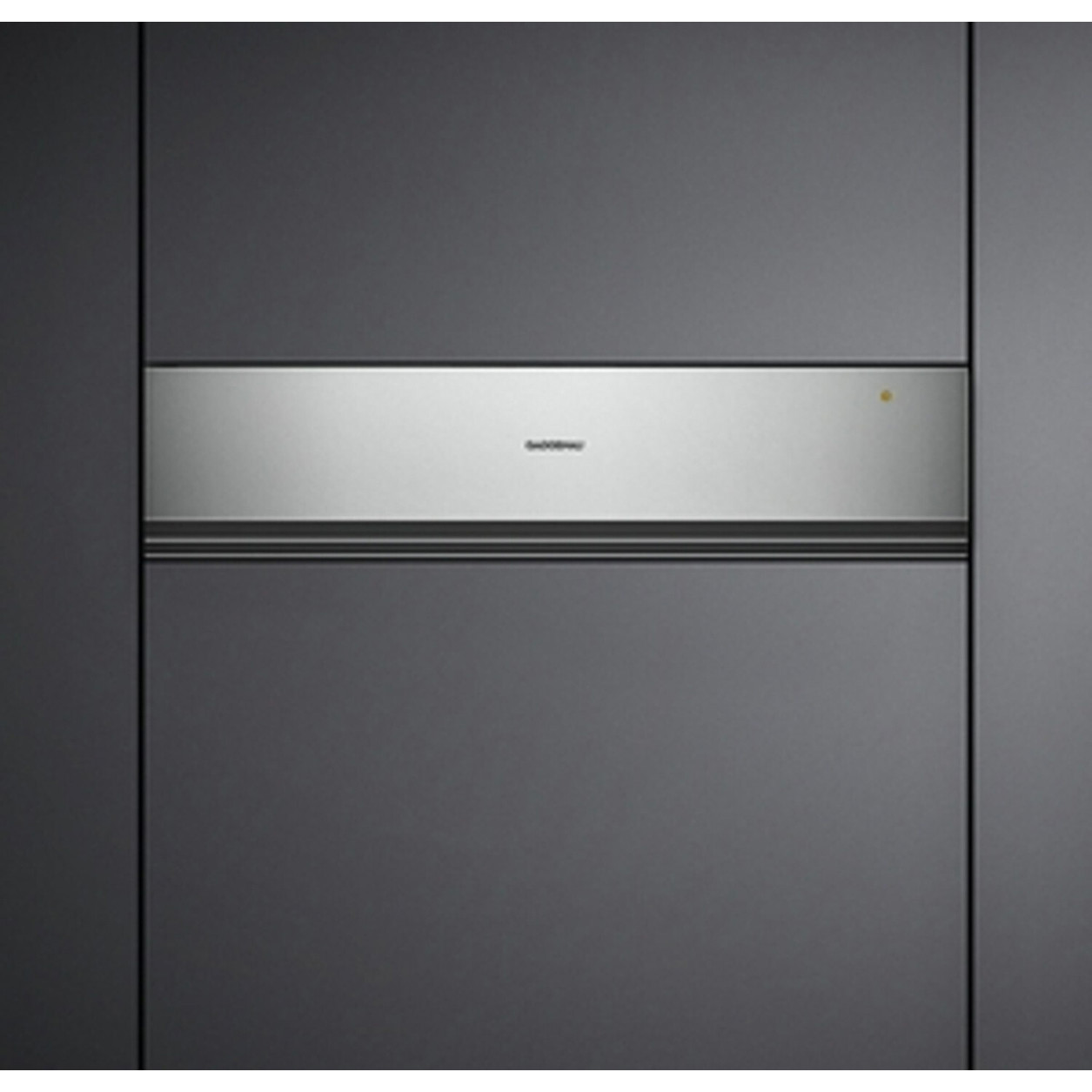 Gaggenau - Wärmeschublade WSP 221-110 - silber - grifflos, Push-to-open öffnet