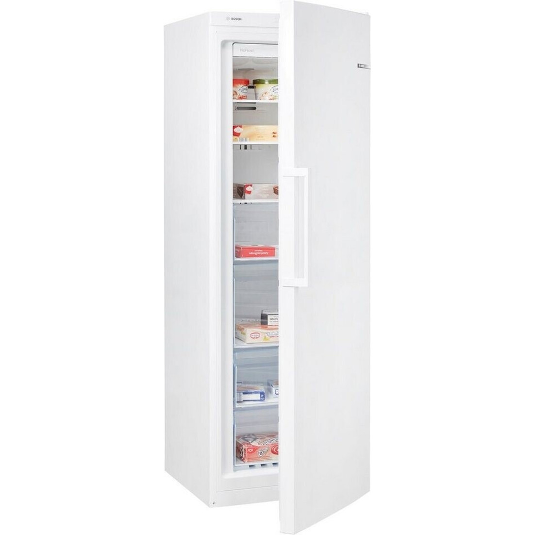 Bosch - Serie 4 - GSN33VWEP - Standgefrierschrank - weiß, freistehend, 176 cm Höhe, 225 L Nutzinhalt, 39 dB, 20 kg/24h