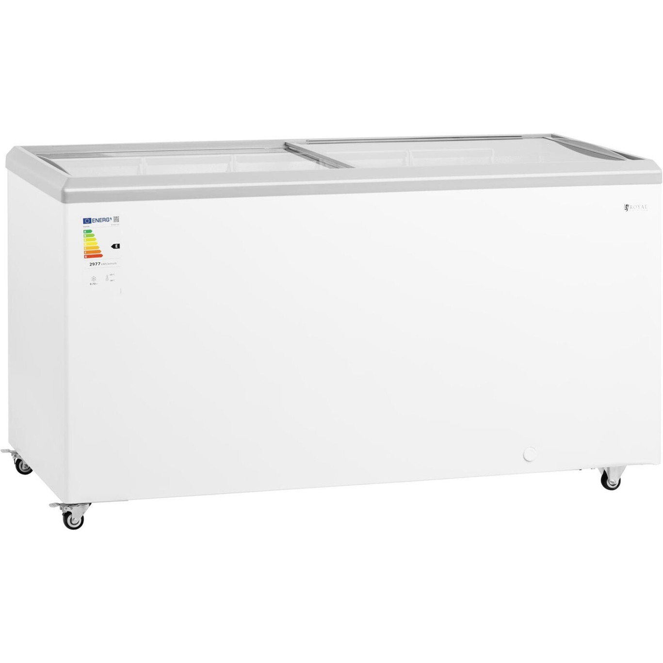 Royal Catering - Gefriertruhe CFGDF-450 - 450 Liter - weiß