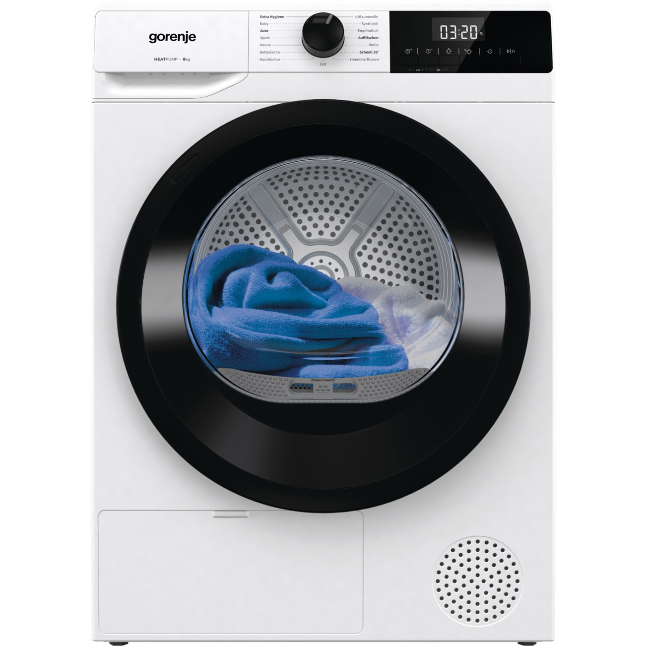 Gorenje - DHNE83 Wärmepumpentrockner 8 kg weiß